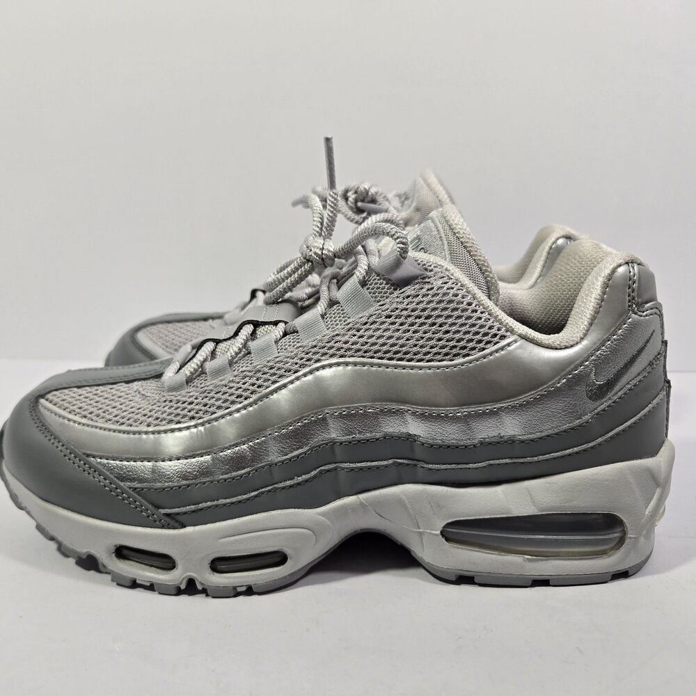 Nike Air Max 95 Big Bubble Grey Fog Silver IB6398-001 Women Size 9.5 Mens Size 8